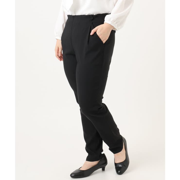 【シリーズ累計販売2万枚！/大きいサイズ】さらさらストレッチテーパードパンツ | eur3 | 詳細画像24 