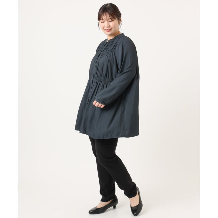 【シリーズ累計販売2万枚！/大きいサイズ】さらさらストレッチテーパードパンツ | eur3 | 詳細画像27 