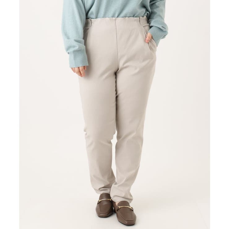 【シリーズ累計販売2万枚！/大きいサイズ】さらさらストレッチテーパードパンツ | eur3 | 詳細画像5 