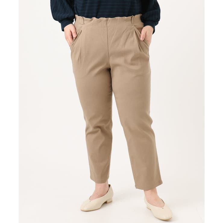 さらさらストレッチテーパードパンツ | eur3 | 詳細画像3 