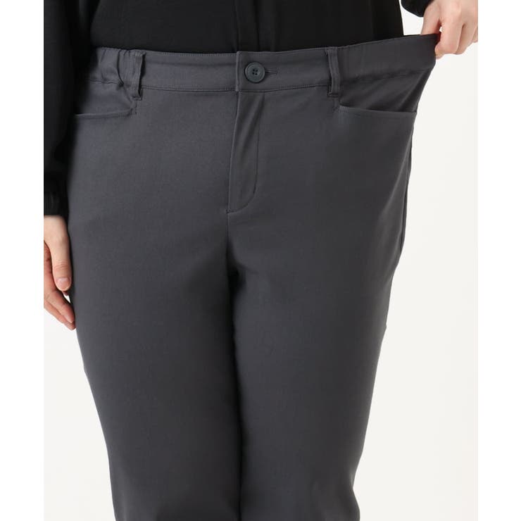 【大きいサイズ】さらさらストレッチストレートパンツ | eur3 | 詳細画像14 