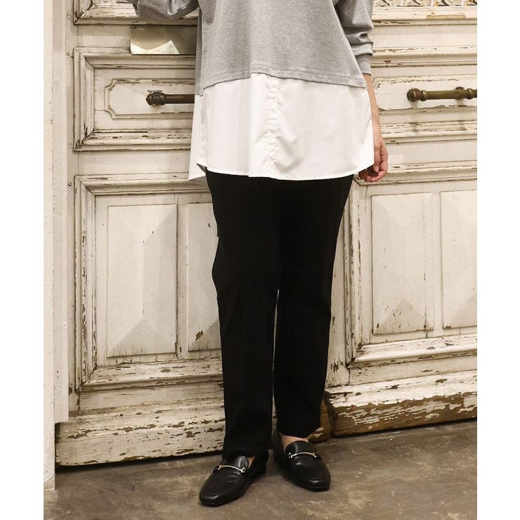 【大きいサイズ】さらさらストレッチストレートパンツ | eur3 | 詳細画像17 