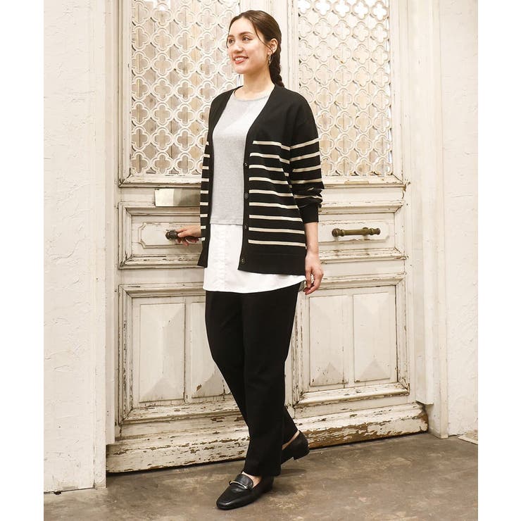 【大きいサイズ】さらさらストレッチストレートパンツ | eur3 | 詳細画像19 