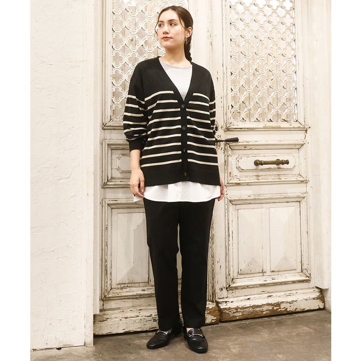 【大きいサイズ】さらさらストレッチストレートパンツ | eur3 | 詳細画像20 