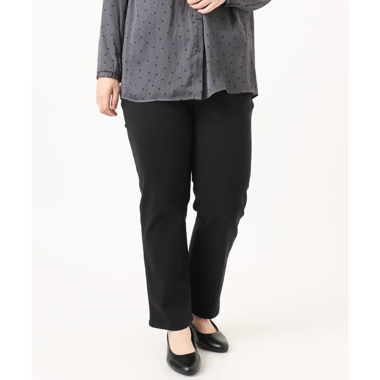 【大きいサイズ】さらさらストレッチストレートパンツ | eur3 | 詳細画像21 