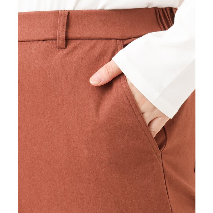 【大きいサイズ】ワイドストレートストレッチパンツ | eur3 | 詳細画像14 