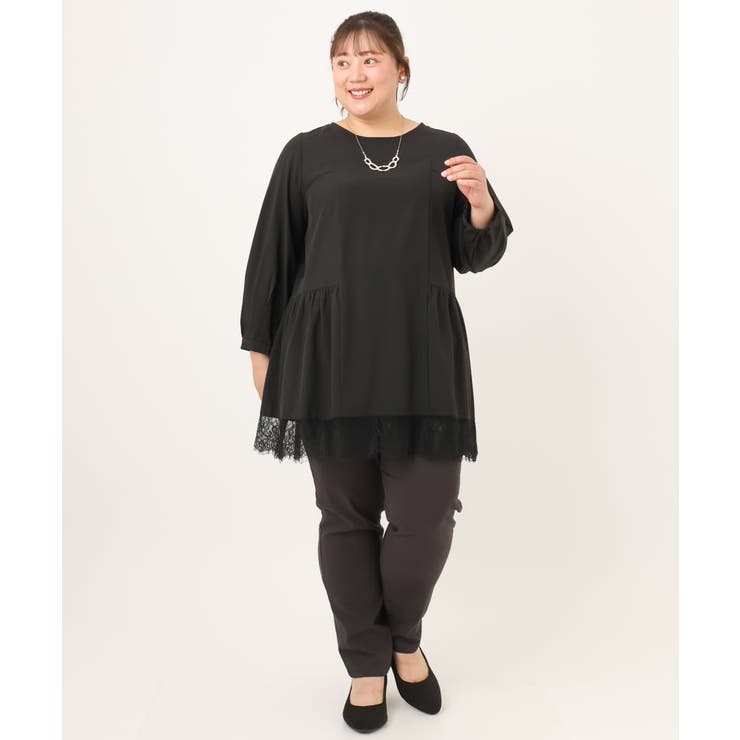 【シリーズ累計販売2万枚！/大きいサイズ】さらさらストレッチテーパードパンツ | eur3 | 詳細画像22 