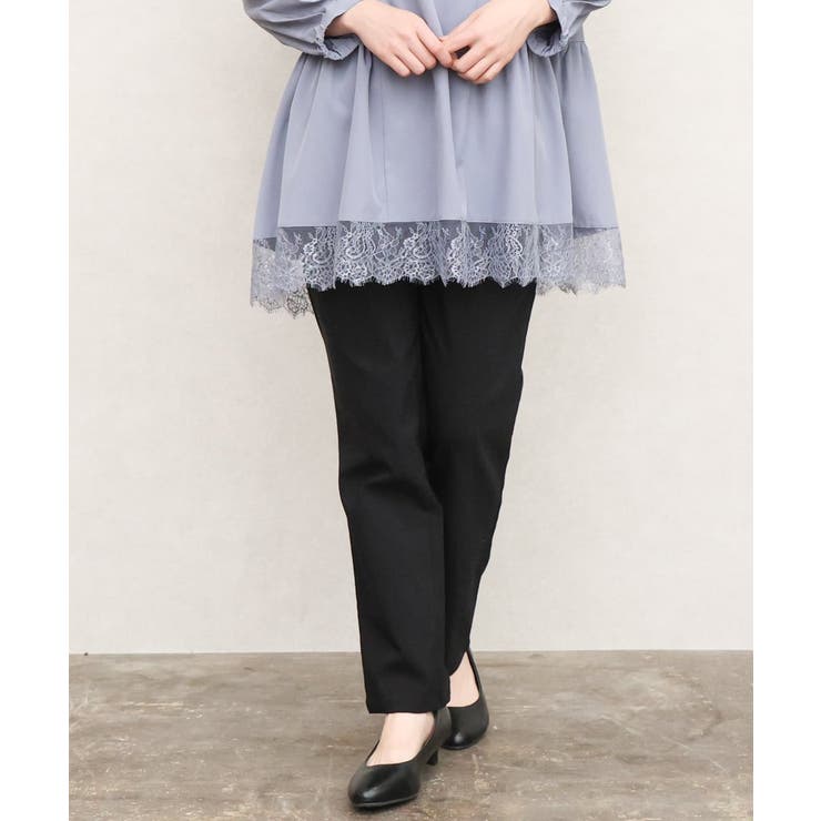 【シリーズ累計販売2万枚！/大きいサイズ】さらさらストレッチテーパードパンツ | eur3 | 詳細画像24 
