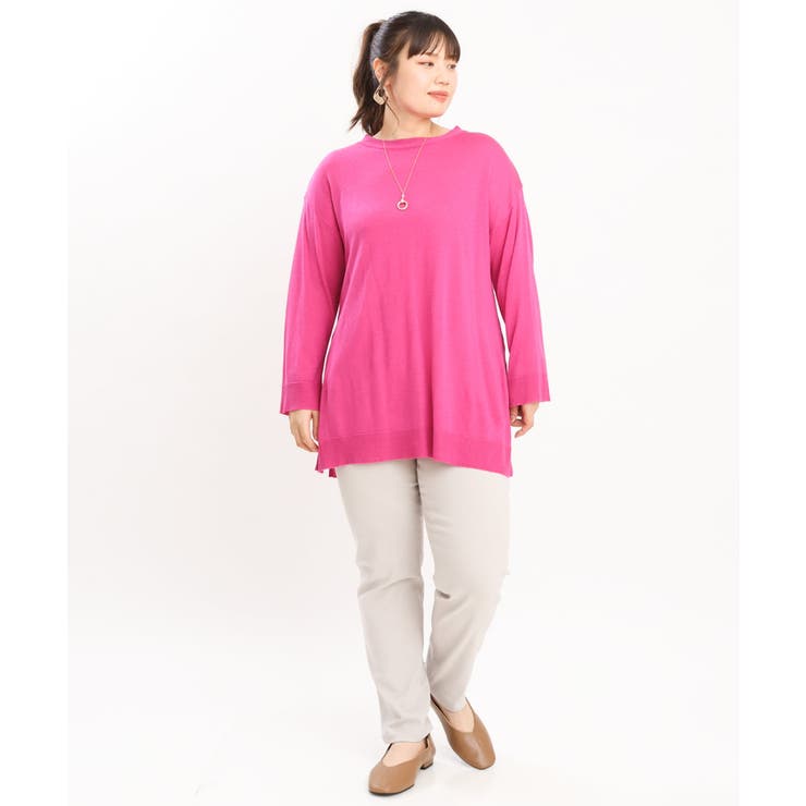 【シリーズ累計販売1万5千枚！】【大きいサイズ】さらさらストレッチテーパードパン… | eur3 | 詳細画像21 