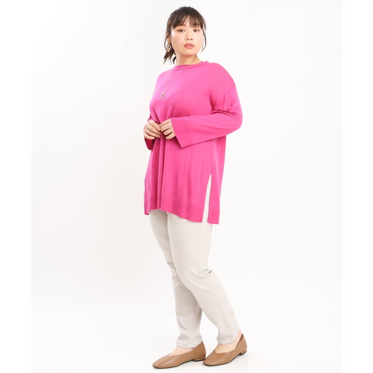 【シリーズ累計販売1万5千枚！】【大きいサイズ】さらさらストレッチテーパードパン… | eur3 | 詳細画像22 