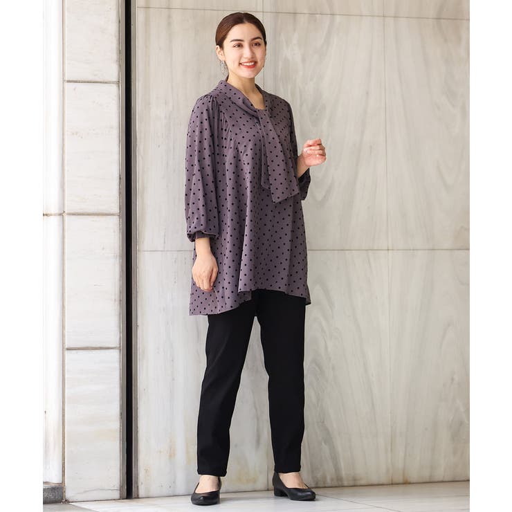 【シリーズ累計販売1万5千枚！】【大きいサイズ】さらさらストレッチテーパードパン… | eur3 | 詳細画像26 