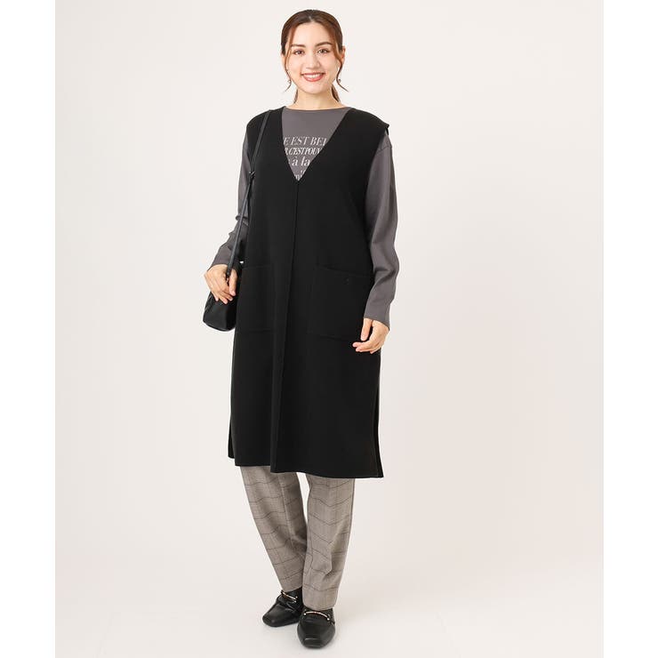 【大きいサイズ】ロイヤルヒート裏起毛ストレートパンツ | eur3 | 詳細画像11