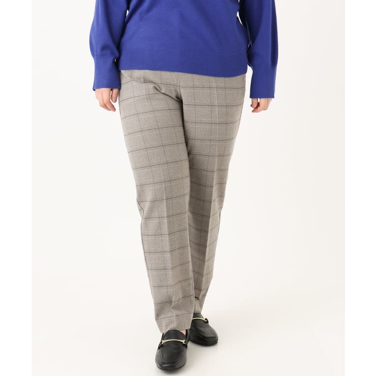 【大きいサイズ】ロイヤルヒート裏起毛ストレートパンツ | eur3 | 詳細画像12