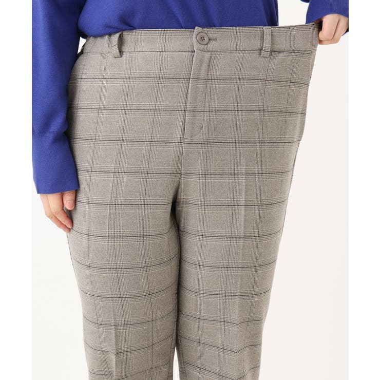 【大きいサイズ】ロイヤルヒート裏起毛ストレートパンツ | eur3 | 詳細画像21