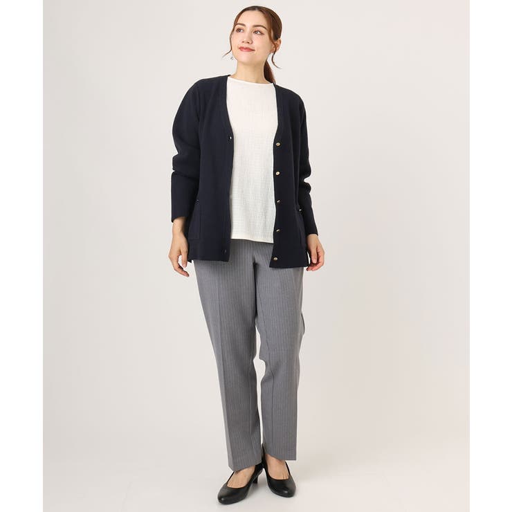 【大きいサイズ】ロイヤルヒート裏起毛ストレートパンツ | eur3 | 詳細画像26