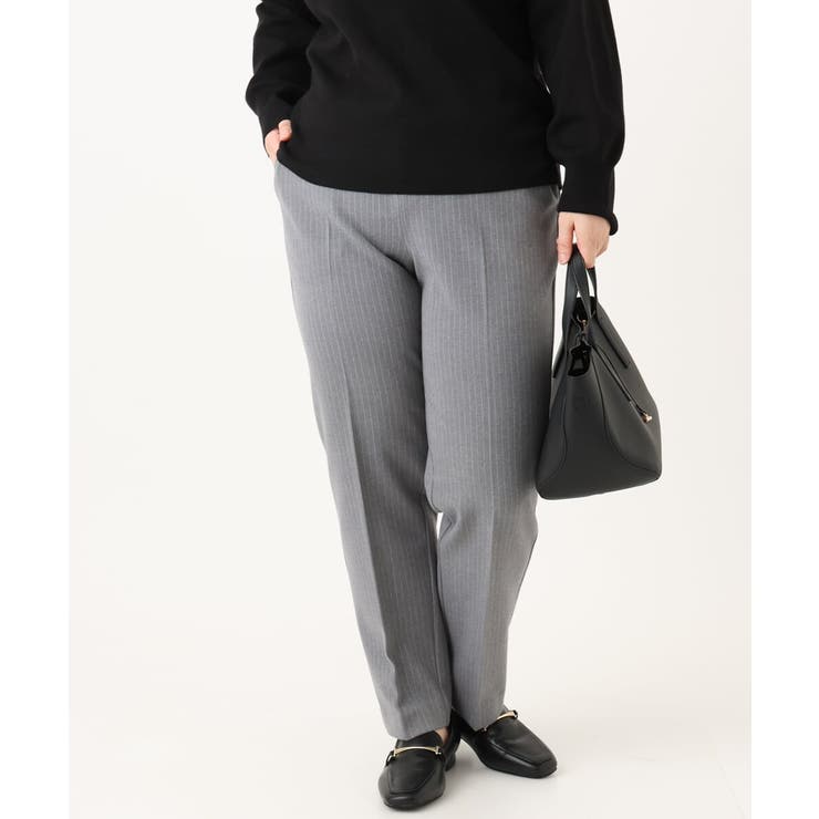 【大きいサイズ】ロイヤルヒート裏起毛ストレートパンツ | eur3 | 詳細画像27