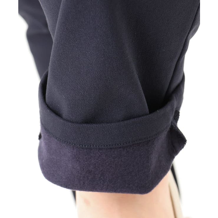 【シリーズ累計販売2万枚！ 大きいサイズ】さらさらストレッチ裏起毛テーパードパン… | eur3 | 詳細画像11 