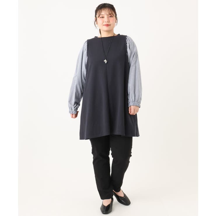 【シリーズ累計販売2万枚！ 大きいサイズ】さらさらストレッチ裏起毛テーパードパン… | eur3 | 詳細画像24 