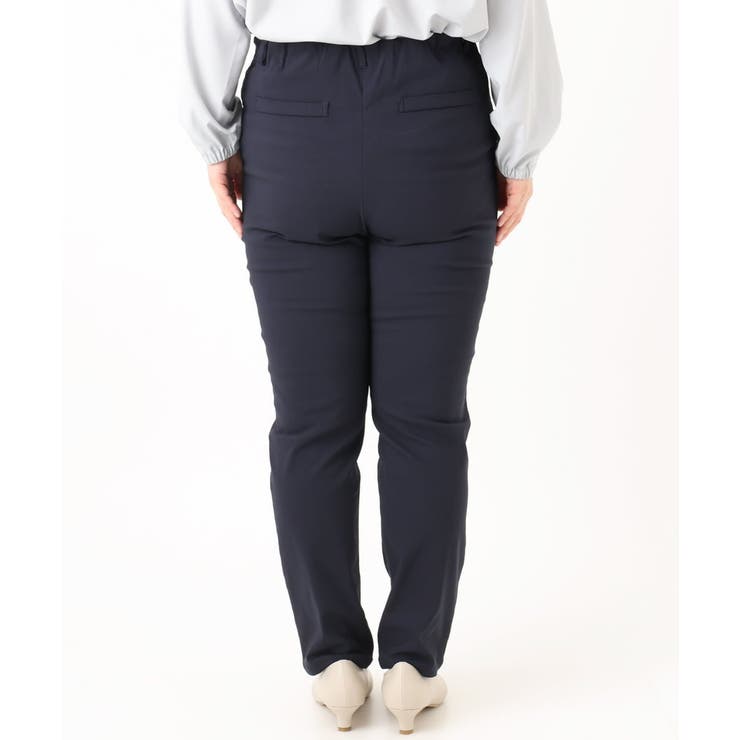 【シリーズ累計販売2万枚！ 大きいサイズ】さらさらストレッチ裏起毛テーパードパン… | eur3 | 詳細画像4 