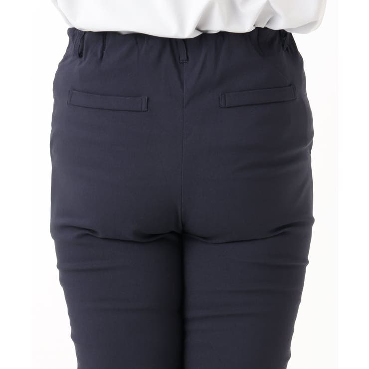 【シリーズ累計販売2万枚！ 大きいサイズ】さらさらストレッチ裏起毛テーパードパン… | eur3 | 詳細画像5 