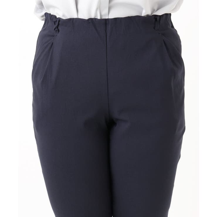 【シリーズ累計販売2万枚！ 大きいサイズ】さらさらストレッチ裏起毛テーパードパン… | eur3 | 詳細画像6 