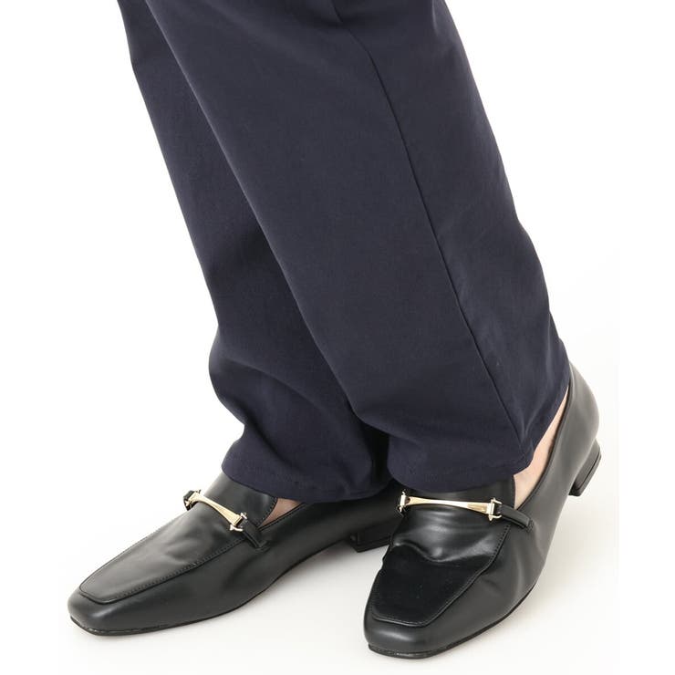 【大きいサイズ】さらさらストレッチ裏起毛ストレートパンツ | eur3 | 詳細画像9