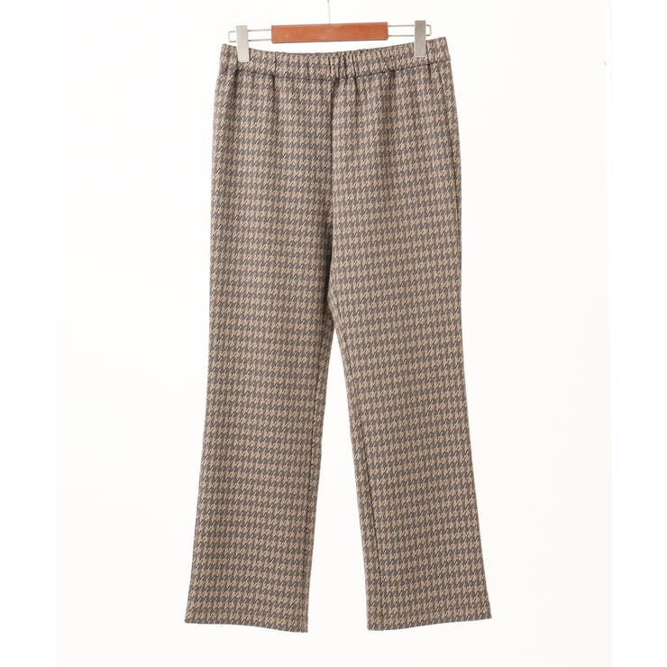 【大きいサイズ】ジャカードスリムストレートパンツ | eur3 | 詳細画像13