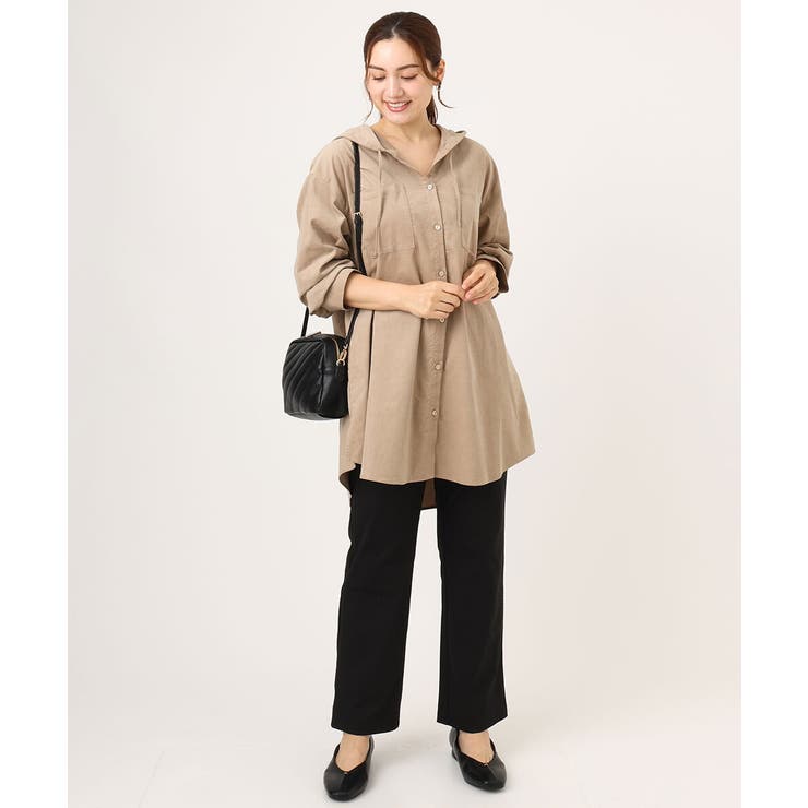 【大きいサイズ】ジャカードスリムストレートパンツ | eur3 | 詳細画像21