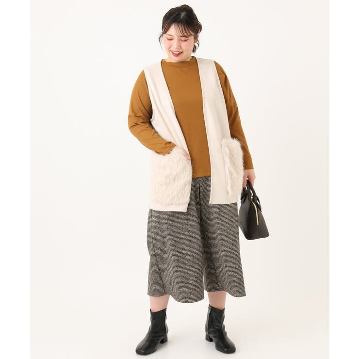 【大きいサイズ】キュロットパンツ | eur3 | 詳細画像24 