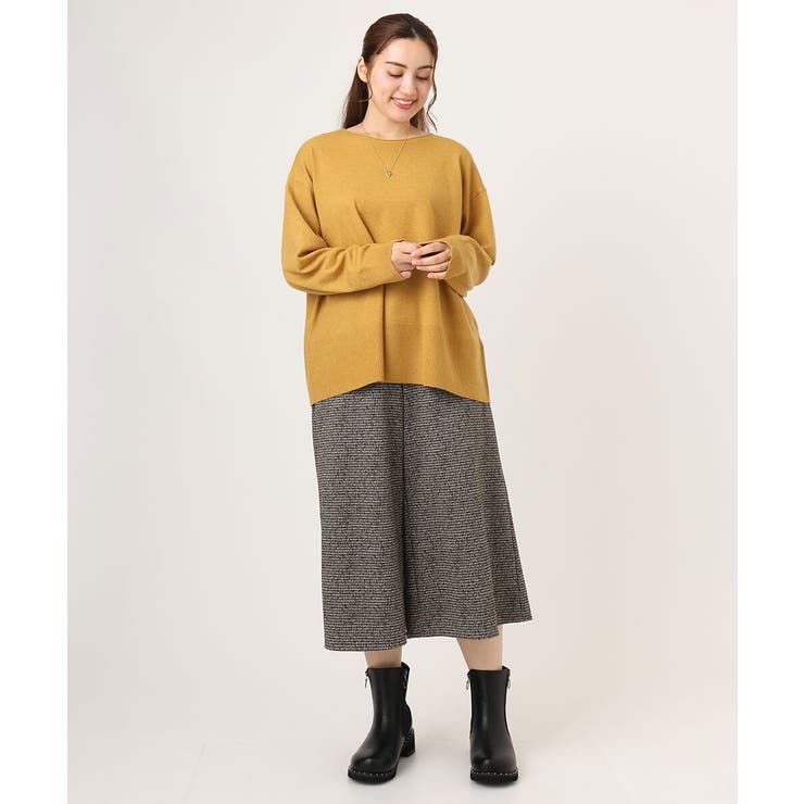 【大きいサイズ】キュロットパンツ | eur3 | 詳細画像7 