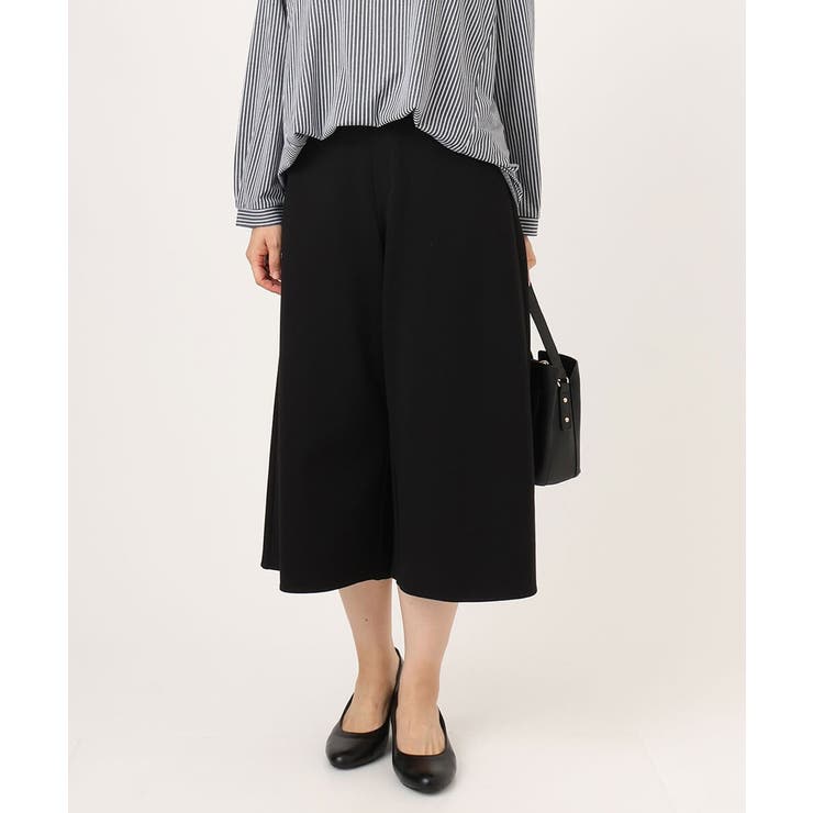 ブラック(94) | 【大きいサイズ】キュロットパンツ | eur3