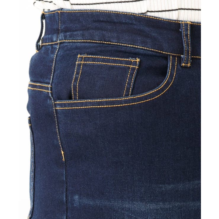 【大きいサイズ】ゆるフィットスキニー裏起毛デニムパンツ | eur3 | 詳細画像11