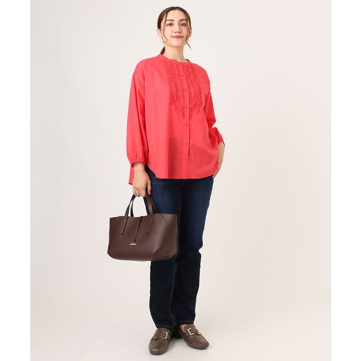 【大きいサイズ】ゆるフィットスキニー裏起毛デニムパンツ | eur3 | 詳細画像2