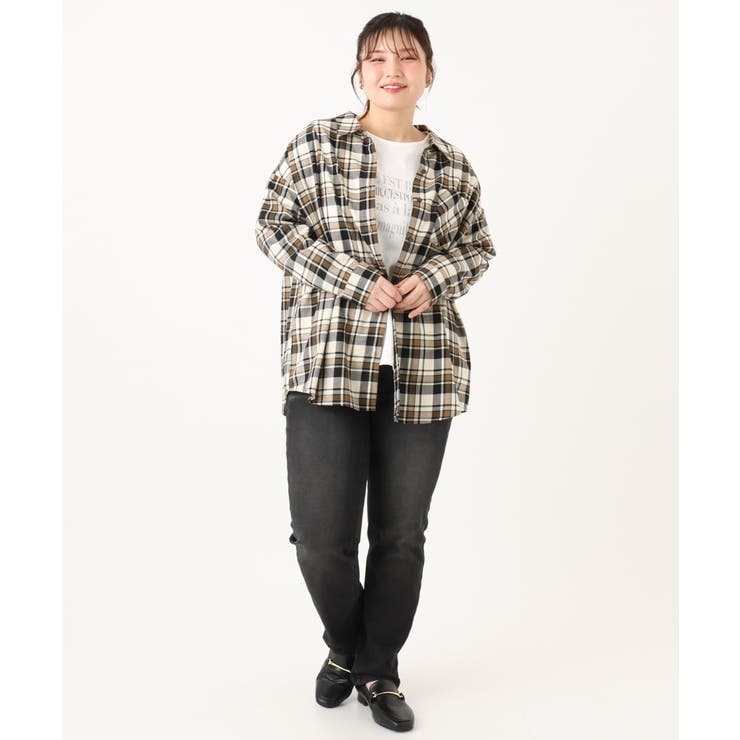 【大きいサイズ】ゆるフィットスキニー裏起毛デニムパンツ | eur3 | 詳細画像21