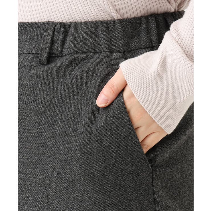【大きいサイズ/裏起毛】センタープレスストレートパンツ | eur3 | 詳細画像12 
