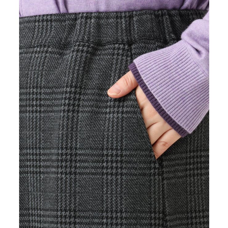 【大きいサイズ】ジャージーキュロットパンツ | eur3 | 詳細画像17 