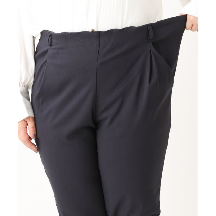 【シリーズ累計販売1万5千枚！】【大きいサイズ】さらさらストレッチ裏起毛テーパー… | eur3 | 詳細画像10 