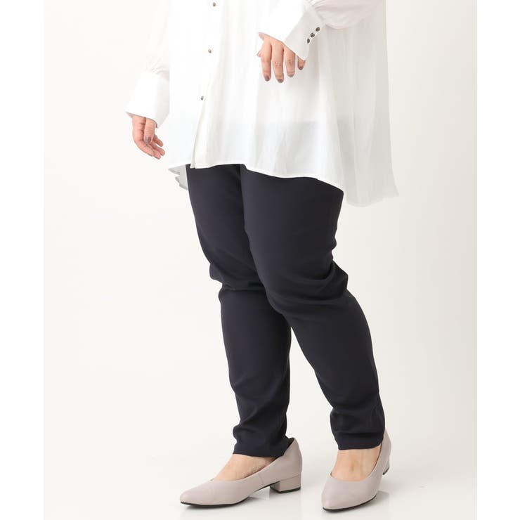 【シリーズ累計販売1万5千枚！】【大きいサイズ】さらさらストレッチ裏起毛テーパー… | eur3 | 詳細画像11 