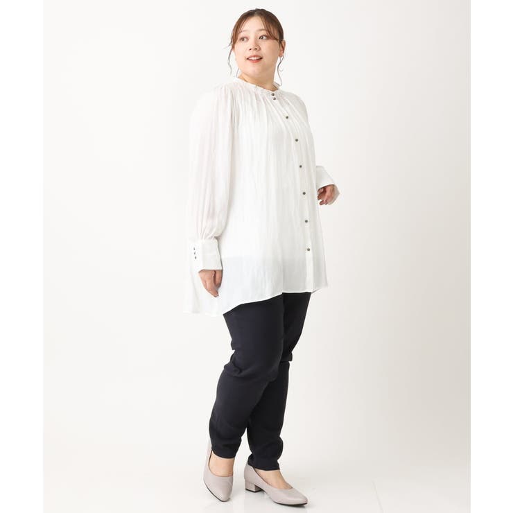 【シリーズ累計販売1万5千枚！】【大きいサイズ】さらさらストレッチ裏起毛テーパー… | eur3 | 詳細画像13 