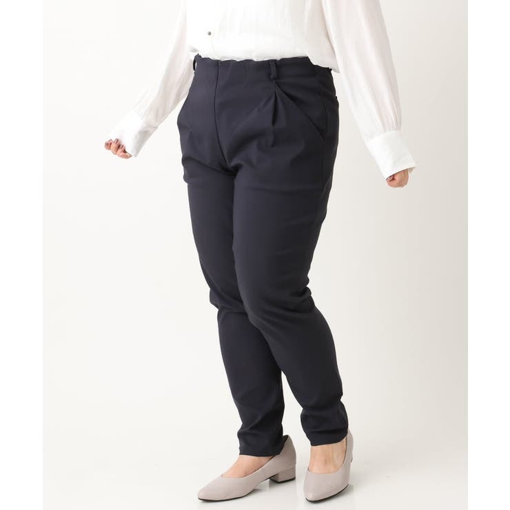 【シリーズ累計販売1万5千枚！】【大きいサイズ】さらさらストレッチ裏起毛テーパー… | eur3 | 詳細画像2 