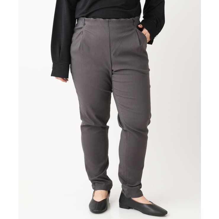 【シリーズ累計販売1万5千枚！】【大きいサイズ】さらさらストレッチ裏起毛テーパー… | eur3 | 詳細画像25 