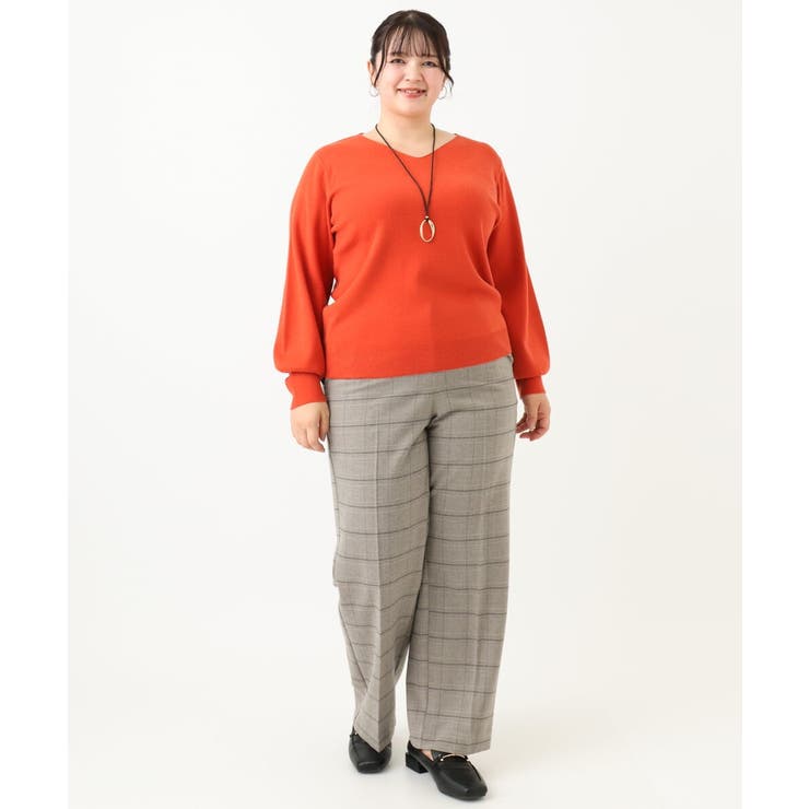 【大きいサイズ】ロイヤルヒート裏起毛パンツ | eur3 | 詳細画像14 