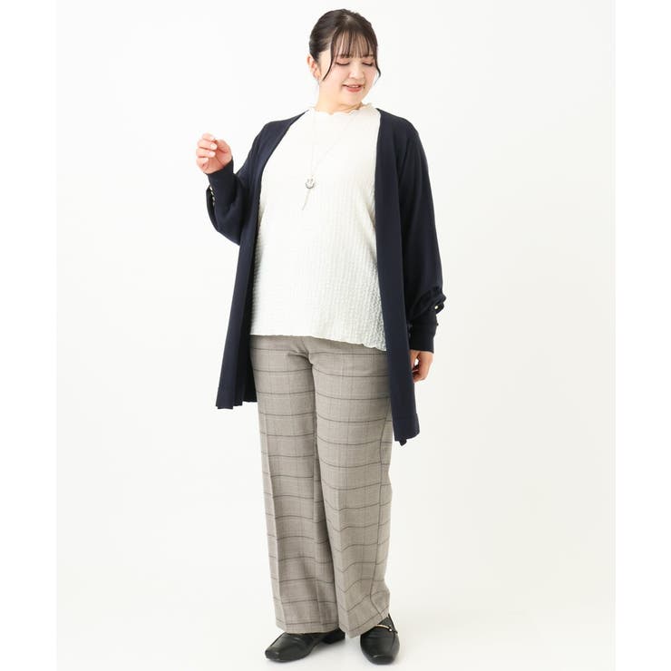 【大きいサイズ】ロイヤルヒート裏起毛パンツ | eur3 | 詳細画像15 