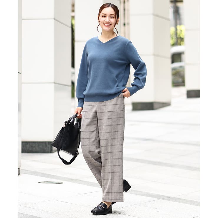 【大きいサイズ】ロイヤルヒート裏起毛パンツ | eur3 | 詳細画像4 