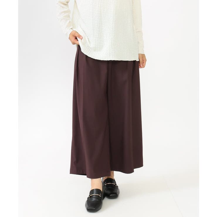 【大きいサイズ】タックパンツ | eur3 | 詳細画像1 