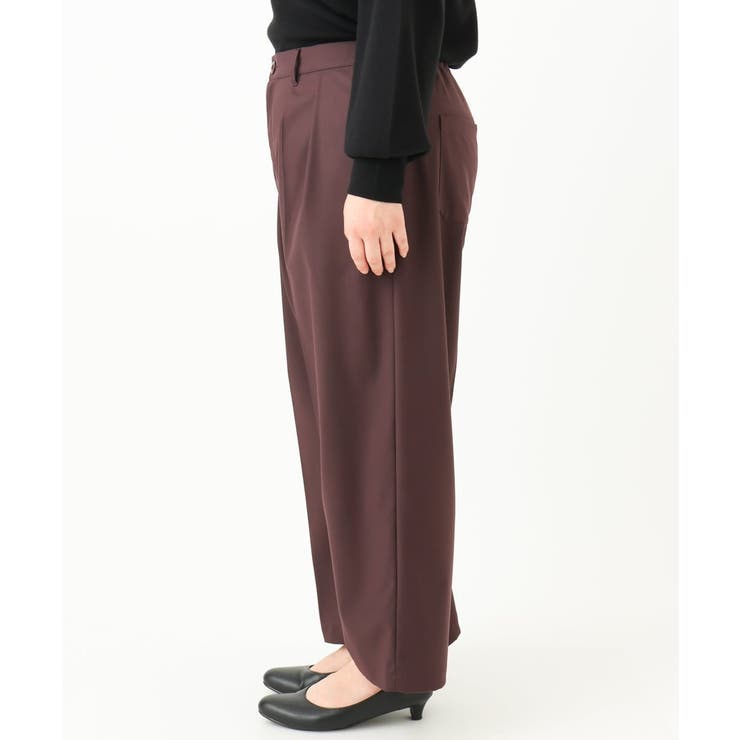 【大きいサイズ】タックパンツ | eur3 | 詳細画像10 