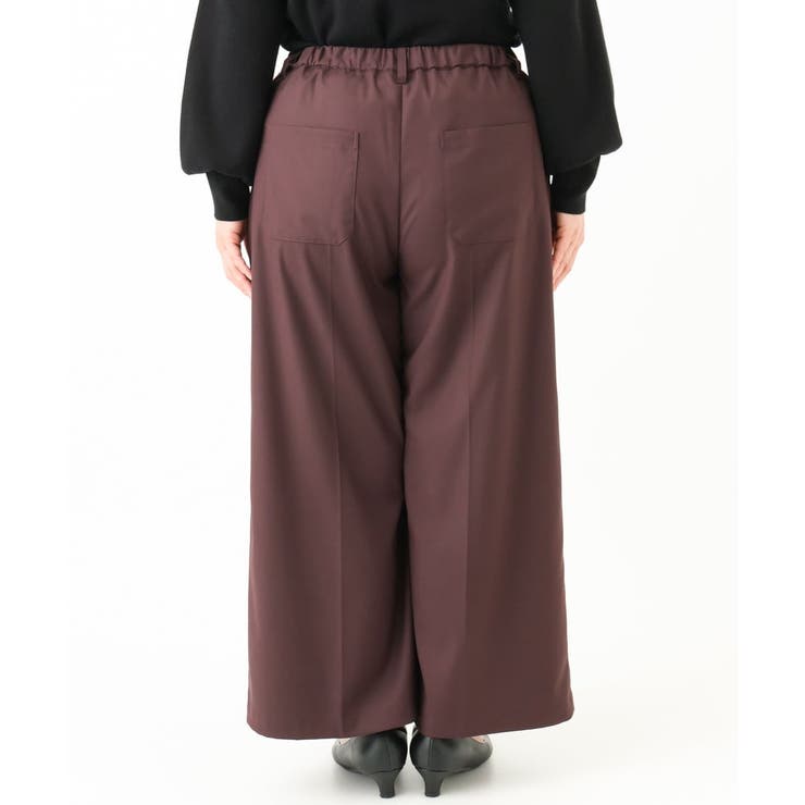 【大きいサイズ】タックパンツ | eur3 | 詳細画像11 