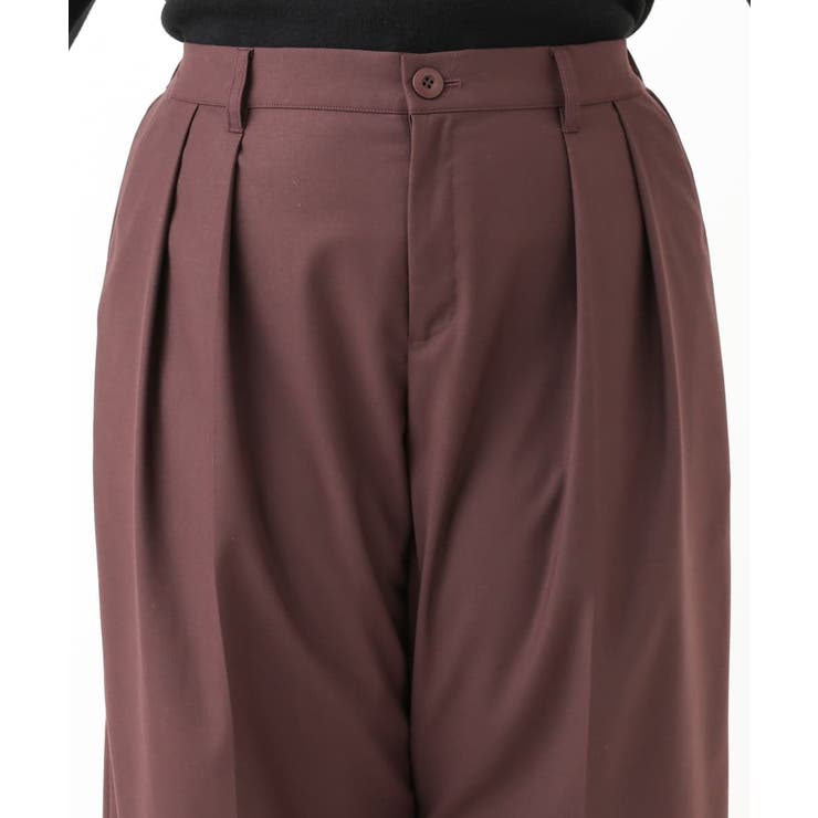 【大きいサイズ】タックパンツ | eur3 | 詳細画像13 