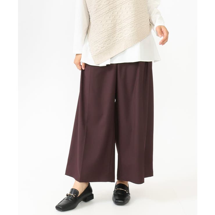 【大きいサイズ】タックパンツ | eur3 | 詳細画像2 