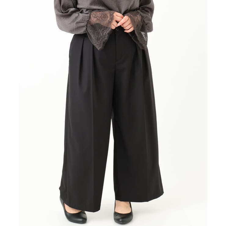 【大きいサイズ】タックパンツ | eur3 | 詳細画像22 